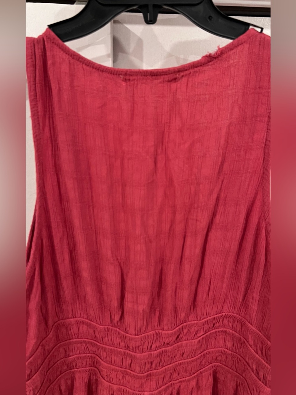 Rewind Sleeveless Button-Front Maxi Dress in Raspberry - Picture 5 of 6
